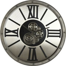 Zegar Ścienny Home ESPRIT Szampan Metal Szkło 80 x 10 x 80 cm