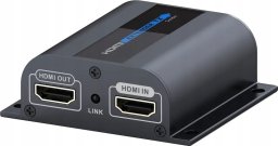 PremiumCord HDMI extender na 50m přes jeden kabel Cat6/6a/7, lokální HDMI výstup