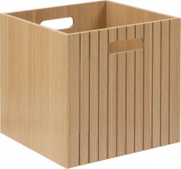 Kosz z MDF z uchwytami TASSO, 31 x 31 cm