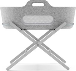 SNUZBASKIT bedside crib MOSES, dove grey/ light grey, FSB001AA