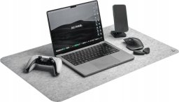 Podkładka Ram mounts DELTAHUB Minimalistic Desk Mat L (800MM X 450MM, Jasnoszary) Podkładka pod mysz