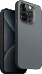 Etui UNIQ Lyden DS Apple iPhone 15 Pro Max Magclick Charging niebiesko-czarny/washed blue-black