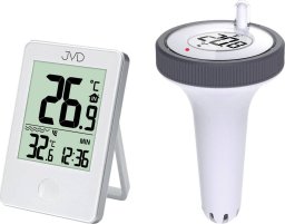 Termometr basenowy JVD T3351.1 sonda zegar .