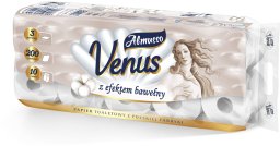 Almusso Venus, Papier toaletowy 3-warstwowy, 10 rolek