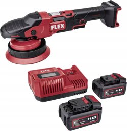 Cordless orbital polisher FLEX XCE 8 125 18-EC/5.0Ah Set