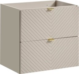 Comad Szafka pod umywalkę VIVA CASHMERE 2S 60cm kaszmirowy mat COMAD