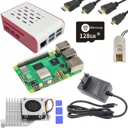 Marstudy Raspberry Pi 5 zestaw startowy edycja 128 GB 8 GB RAM nowy 2024