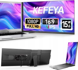 Monitor KEFEYA P5 15,6 " LCD 1920 x 1080 px IPS / PLS nowy 2024