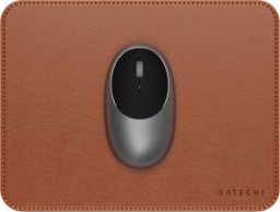 Podkładka na biurko ze skóry wegańskiej Satechi Premium Mouse Pad (brown)