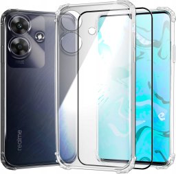 Hello Case ETUI PANCERNE DO REALME NOTE 60 | CASE SILIKON SLIM ANTI SHOCK | SZKŁO