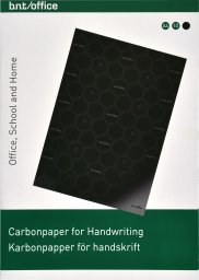 Karbonpapir A4 10 Pakke Sort