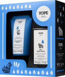 Yope Men Wood żel do mycia twarzy 150ml + krem 50ml