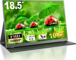 MOMODS Przenośny monitor do laptopa 18,5"100Hz IPS 1080P HDR VESA ekran