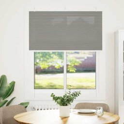 vidaXL Roleta plisowana antracytowa 105x100cm Szerokość tkaniny