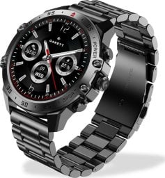 Smartwatch Garett V14 czarny stalowy