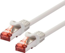 LOGON TCF66F250I kabel sieciowy Kość słoniowa 25 m Cat6a F/UTP (FTP)