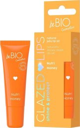 beBIO Glazed Lips naturalny żelowy olejek do ust Nutri Honey 10ml