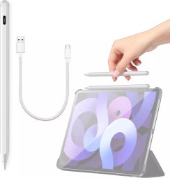 Rysik Alogy Stylus Pen Pencil dotykowy do ekranów telefonu tabletu do Apple iPad / iPhone Biały