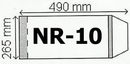 Narnia Okładka na podr A4 regulowana nr 10 (50szt) (131651)