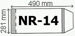 Narnia Okładka na podr A4 regulowana nr 14 (50szt) (131646)