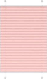 vidaXL Roleta plisowana różowa 85x150 cm Szerokość tkaniny 84,4 cm