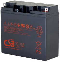 Lead acid battery 12V 17Ah B1 Pb AGM VRLA CSB