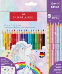 Grip 2001 Unicorn pencil crayons 24 colors
