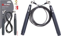 Pure2Improve Speed Skipping Rope, Size 300 cm | Black