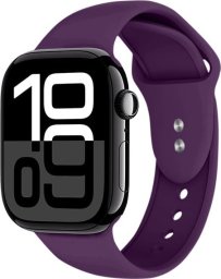 Crong Liquid - Pasek do Apple Watch 38/40/41/42 mm (śliwkowy)