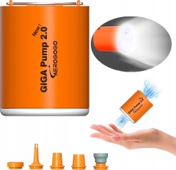 AEROGOGO - GIGA PUMP 2.0 NEW ORANGE       P2G-01