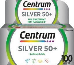 Centrum Silver 50+ Multiwitaminy, 100 tabletek