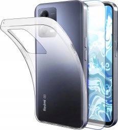 Hello Case Etui Do Xiaomi Redmi Note 12 5G / Poco X5 (Przezroczyste, Silikon) Szkło