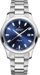 Klasyczny elegancki zegarek Atlantic SEAPAIR 60335.41.59 Szafir .