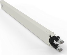 PATCHBOX CONEX8STPBK kabel sieciowy Czarny 0,8 m Cat6a U/FTP (STP)
