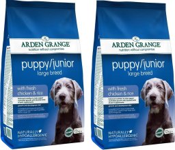 Arden Grange Puppy Junior Large Breed DUO-PACK 24 kg (2 x 12 kg)