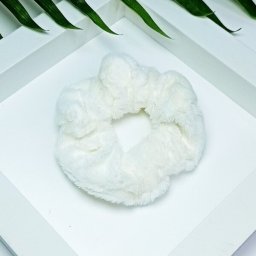 Gumka PUFFY do włosów YEYE Kremowy