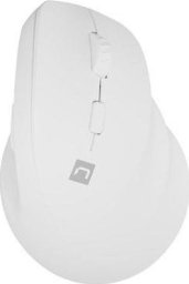 natec Mysz bezprzewodowa wertykalna Crake 2 BT 5.2 + 2.4GHz Biała