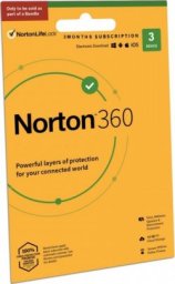 norton 360d 25GB attach PL 1U 3Urządzenia 3Miesiące 21447286