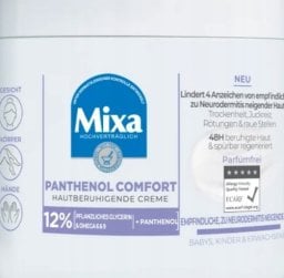 MIXA_Panthenol Comfort łagodzący krem do twarzy i ciała dla skóry atopowej 400ml