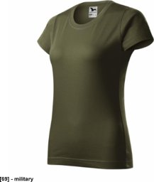 Basic 134 - ADLER - Koszulka damska, 160 g/m2 - military M
