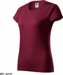 Basic 134 - ADLER - Koszulka damska, 160 g/m2 - garnet 2XL