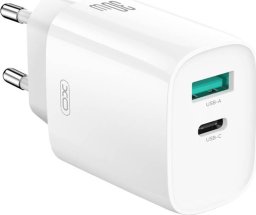 Ładowarka sieciowa XO CE30, 30W, 1x USB-C, 1x USB-A