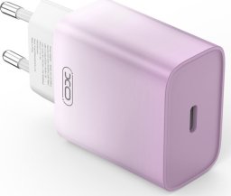 Ładowarka sieciowa XO CE18, USB-C, PD30W (fioletowa)