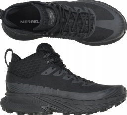 Merrell - Buty Agility Peak 5 Mid GTX - Czarny