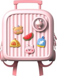 PICOCICI Mały plecak podróżny K33 różowy