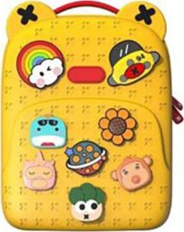 PICOCICI Mały plecak podróżny K16 zółty