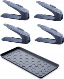 Organizer na buty x4 + Ociekacz, podstawa Zestaw