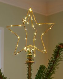 Dekoracja świąteczna Philips Sirius Home 51645, Light decoration figure, Transparent, 30 lamp(s), LED, Gold, AAA