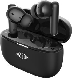 2GO Focus Zestaw słuchawkowy True Wireless Stereo (TWS) Douszny Połączenia/muzyka Bluetooth Czarny