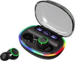 2GO Ring Zestaw słuchawkowy True Wireless Stereo (TWS) Douszny Połączenia/muzyka Bluetooth Czarny